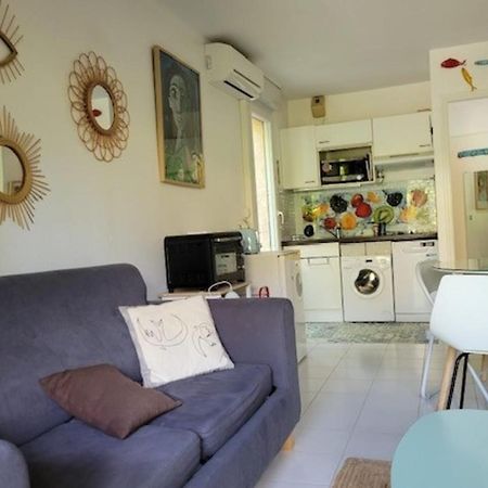 Nice Studio 30 M With Terrace And Pool Antibes Buitenkant foto