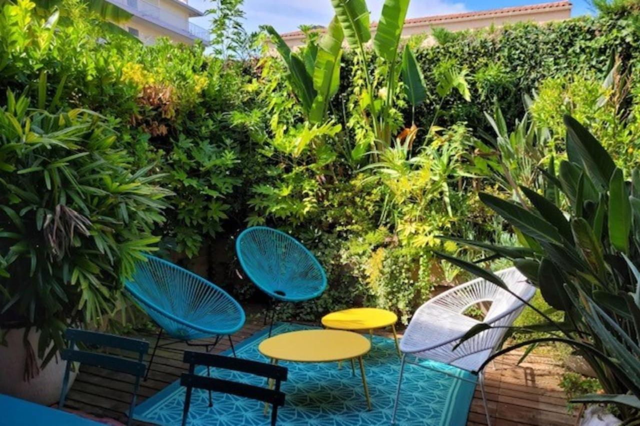 Nice Studio 30 M With Terrace And Pool Antibes Buitenkant foto