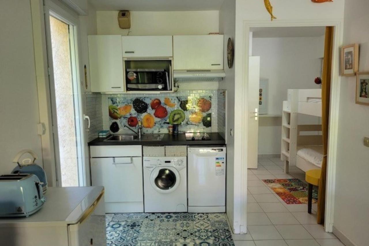 Nice Studio 30 M With Terrace And Pool Antibes Buitenkant foto
