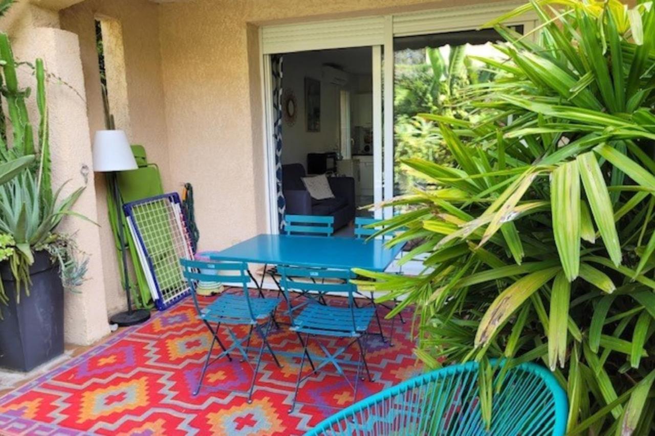 Nice Studio 30 M With Terrace And Pool Antibes Buitenkant foto
